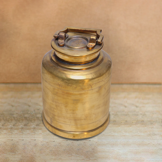 Brass Milk Container With Handle