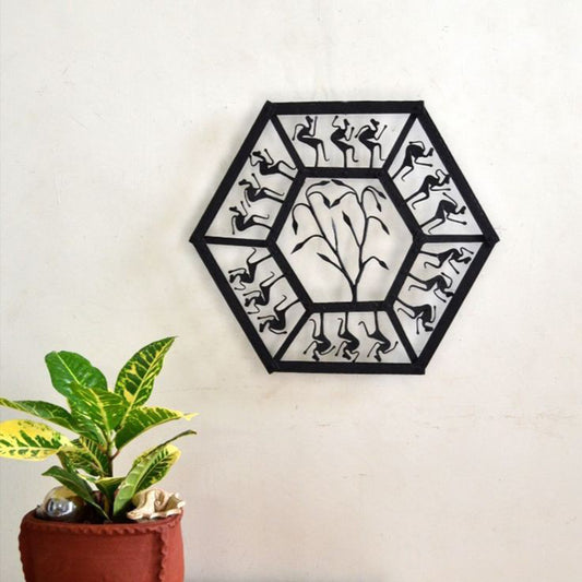 Adivasi Panel Wall Hanging: Celebrating Cultural Heritage